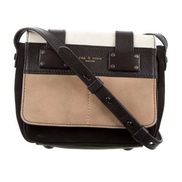 Rag & Bone Mini Pilot Suede Crossbody Bag - Picture 2 of 4